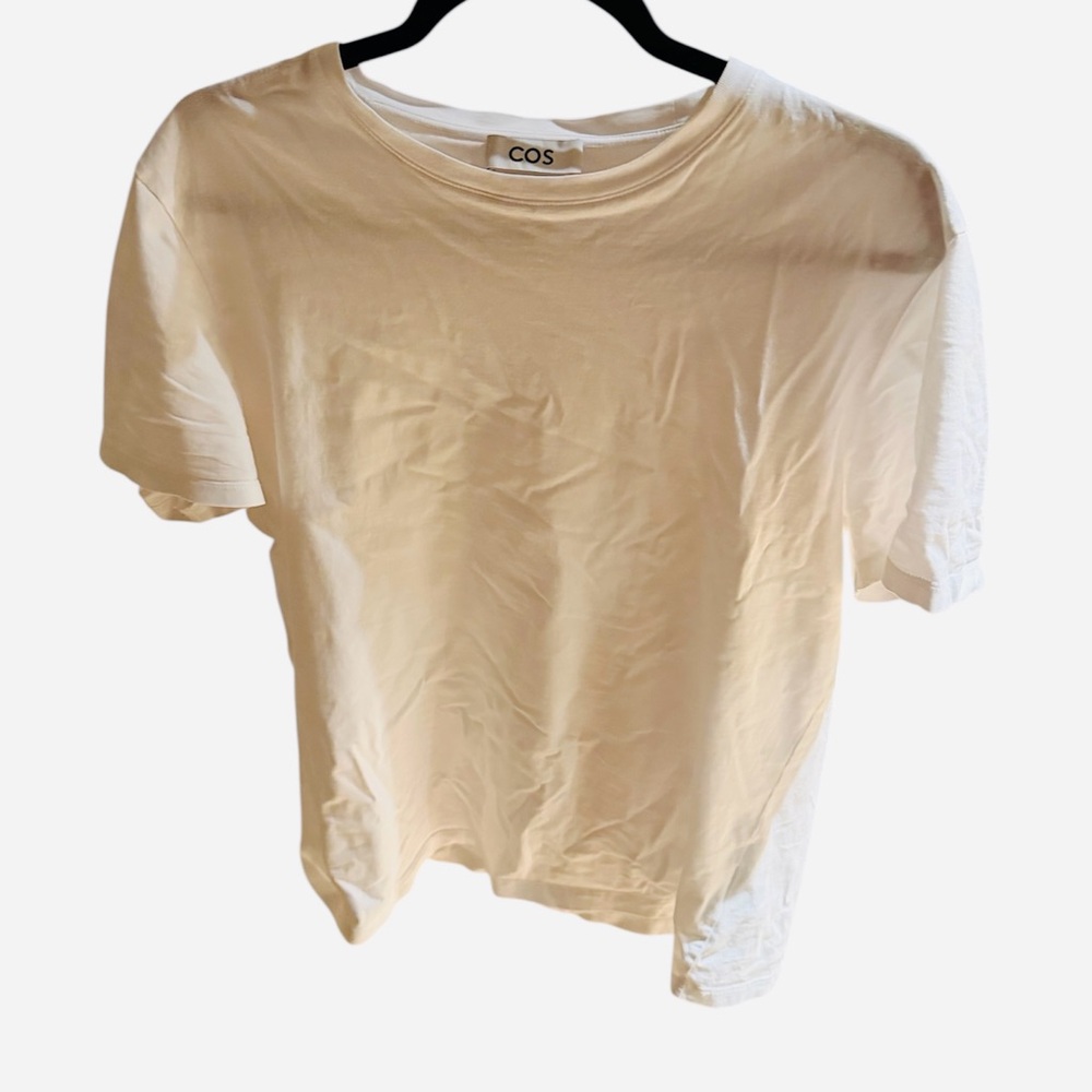 COS large t-shirt white